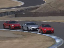 [vidéo] Subaru BRZ vs Toyota GT86 vs Mazda MX-5