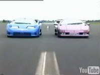 Vidéo : Bugatti EB110 vs Lamborghini Diablo