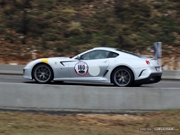 Photos du jour : Ferrari 599 GTO (Rallye de Paris)