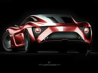 Ugur Sahin Design Alfa Romeo C12 GTS Concept