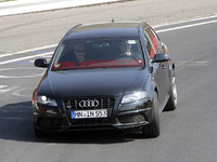 Future Audi RS4 Avant: le mulet