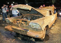 Tulsarama: à vendre Plymouth Belvedere1957 dans son jus... 