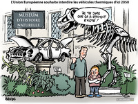 Le dessin du jour - Le thermique prêt pour le musée en 2050