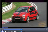 Future Fiat 500 Abarth: en photo c'est bien, en vidéo c'est encore mieux.