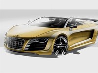 Audi lancera une R8 GT Spyder début 2012