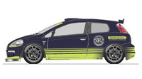 Rallye France: Une Abarth Grande Punto au couleurs du "Business Raisonné"