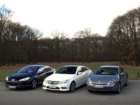 Comparatif Renault Laguna Coupé - Peugeot 407 coupé - Mercedes E Coupé : le luxe français est-il mort ?