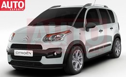 Futur Citroën C3 Picasso Air Cross: Pour l'Amérique du Sud