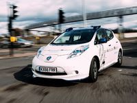 La Nissan Leaf autonome sur les routes