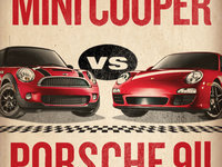 [Vidéo] L'affrontement Porsche / Mini a bien eu lieu aux Etats-Unis. L'Allemande victorieuse