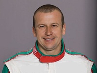 Olivier Panis avec Skoda au GP de Pau électrique