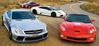 [Vidéo] 4 supercars & plus de 2500 ch!