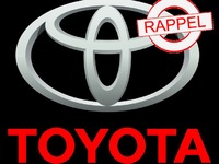 C'est officiel : nouveau rappel de 270 000 voitures pour Toyota