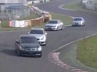Tsukuba battle : Lexus ISF vs M3 E92 vs Mercedes C63 AMG