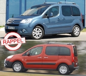 Les Citroën Berlingo et Peugeot Partner au rappel : une protection se fait la malle !