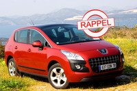 Premier rappel pour le Peugeot 3008 : essuie-glace défaillants.