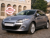 Rappel de Renault Mégane 3 et Fluence : airbags capricieux