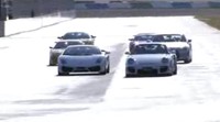 Vidéo Best Motoring : Nissan GTR vs Ferrari F430 Scuderia VS Lamborghini LP560-4 vs Porsche GT2 ...