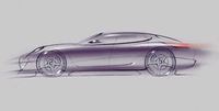 Porsche Panamera : la première esquisse officielle 