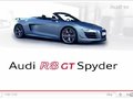 L'Audi R8 GT Spyder en vidéo