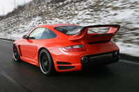 Gemballa GTR 650 Avalanche Evo Orange Black : orange mécanique