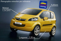 Opel prépare une rivale aux C1, 107 et Twingo  