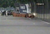 La leçon de pilotage: Juan Pablo Montoya à Detroit en 1999.