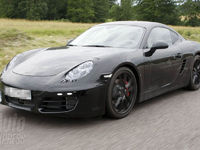 Le futur Porsche Cayman surpris de plus près mais toujours camouflé
