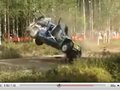 WRC Finlande : les tonneaux spectaculaires d'Hirvonen