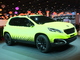 Vidéo en direct du Mondial 2012 : le Peugeot 2008 Concept, il brille dans le noir