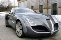 Russo-Baltique Impression : une autre Batmobile