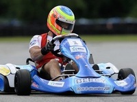 Sébastien Loeb aux ERDF Masters Kart de Bercy