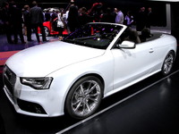 Vidéo - en direct du Mondial de Paris 2012 - Audi RS5 cabriolet : logique