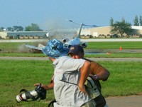 Les photos de l'accident d'avion de Jack Roush