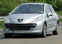Les Peugeot 207 RC/CC en balade