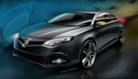 Shanghai 2009 : Concepts MG6 et Roewe N1 en approche