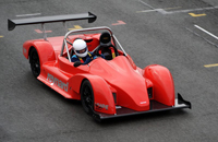 La nouvelle Reynard en piste