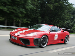 Photos du jour : Ferrari 360 Challenge Stradale Novitec Rosso (Rallye Germania)