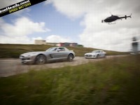 [Vidéo] La vie est belle pour David Coulthard en Mercedes SLS AMG sur l'Ile de Man