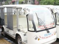 Eco-tourisme au Viêt Nam : des bus électriques en balade à Hanoï 
