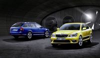 Les Skoda Octavia RS et Scout restylées