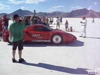 [Vidéo] La Ferrari Enzo bi-turbo fait parler ses 1000 chevaux à Bonneville