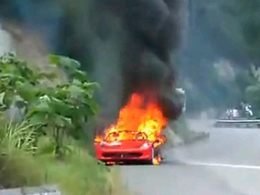 [Vidéo] Pour changer : une Ferrari 458 Italia en feu, cette fois en Chine