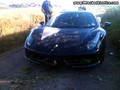 Une Ferrari 458 Italia qui a échappé au pire