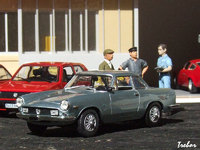 1/43ème - ABARTH 2400 coupé Allemano