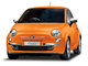 Fiat 500 Arancia : orange et japonaise