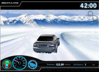 AMG Drift Revolution Winter Challenge : faites du drift en Mercedes CLK63 Black Series by AMG