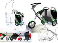 Caddie à roulettes ou vélo électrique ? Les deux !