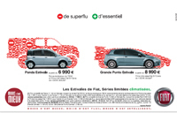 Fiat Panda et Grande Punto Estivale :  des versions climatisées à des tarifs rafraichissants