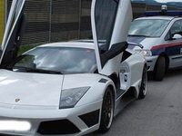 Flashé à 274 km/h en Lamborghini Murcielago IMSA